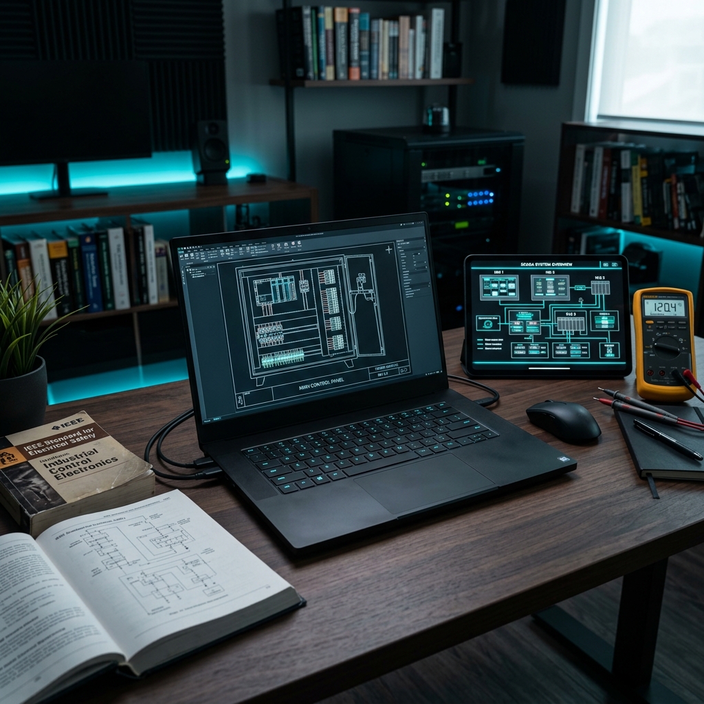 Espacio de trabajo digital de ingeniería y recursos técnicos de Ideas Automation